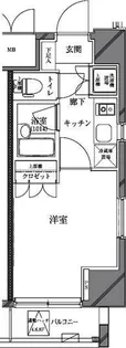 セジョリ蒲田【8階】の間取り