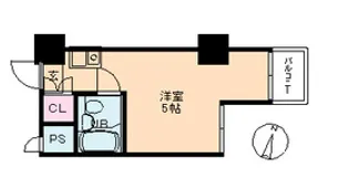 トップ不動前【4階】の間取り