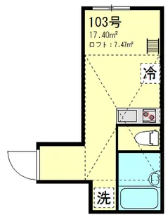 グラン・ポゾ大井町【1階】の間取り