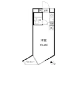 エスポワール中目黒【4階】の間取り