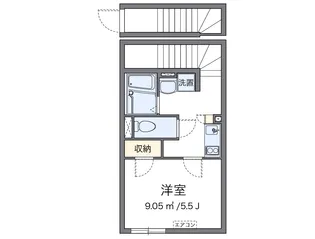 クレイノINOⅢ【2階】の間取り