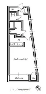 上池台ゼルコバマンション【4階】の間取り