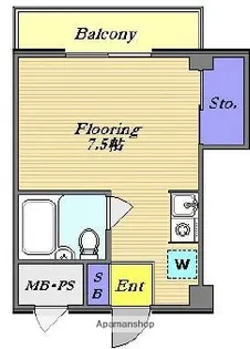 イノセントハウス【305号室】の間取り