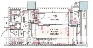 ザ・パークハウスアーバンス東五反田(ザ・パークハウスアーバンスヒ【6階】の間取り