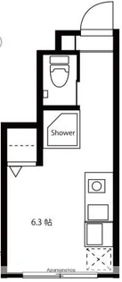 ソルナクレイシア西馬込【1階】の間取り
