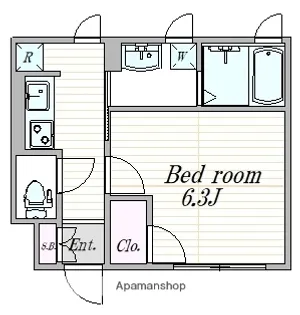 ブルーリッジ【1階】の間取り