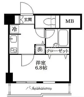 ヴェルステージ千鳥町【4階】の間取り
