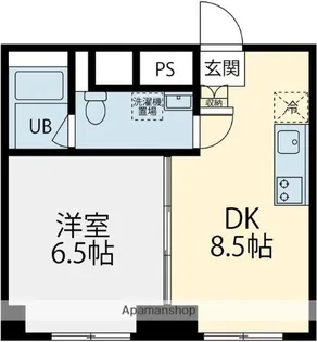 桜プレイス大岡山【4階】の間取り