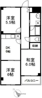ペーブメント久が原【2階】の間取り