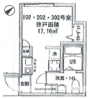 ヴェルフォンセ・F【1階】の間取り
