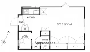 ロイヤルクレスト【101号室】の間取り