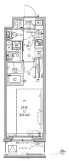 クレイシア北馬込【3階】の間取り