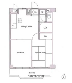 ガーデンヒルズ壱番館【1階】の間取り