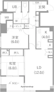 カブラキィノ【1階】の間取り
