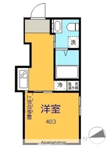 スカイヒルズ戸越公園【4階】の間取り