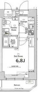 XEBEC池上【5階】の間取り