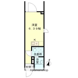 GC西小山【4階】の間取り