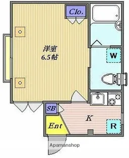 アネックス原町【202号室】の間取り
