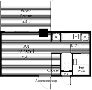 ウェル田園調布【3階】の間取り