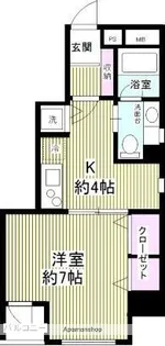 松尾ビル【8階】の間取り