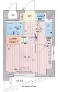 ティアラ目黒洗足【2階】の間取り