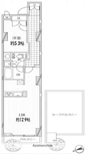 パシフィックコート中延【2階】の間取り