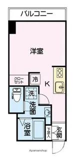 マンションニュー池上【211号室】の間取り