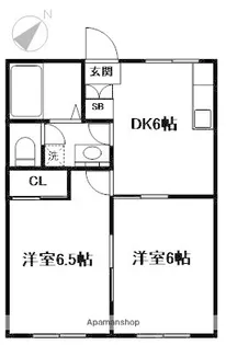 ルミネ K【301号室】の間取り