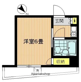 ハイツベルグ上池台【501号室】の間取り
