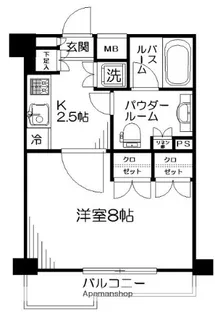 日神デュオステージ仲池上【1階】の間取り