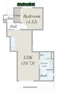 MAISON桜【1階】の間取り