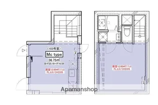 PROTO武蔵小山【1階】の間取り