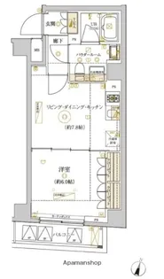 ドムス・スタイル武蔵小山【3階】の間取り
