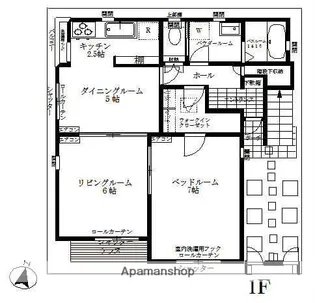 ELLISHOUSE【1階号室】の間取り