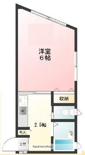 ハイツ戸越【1階】の間取り