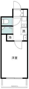 ウィンベルソロ中馬込第一【3階】の間取り