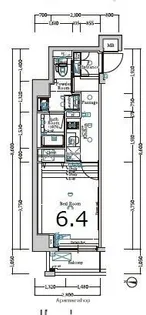 ジーベック千鳥町【1階】の間取り