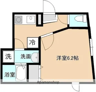 PLUSTSHIMOMARUKO【1階】の間取り