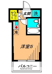 AM PANHOUSE【302号室】の間取り