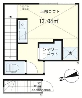 サークルハウス田園調布壱番館【2階】の間取り