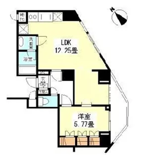 1LDKの間取り画像