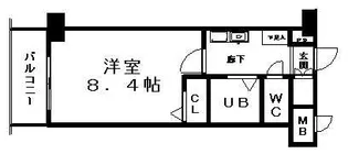 セントエルモ戸越銀座【3階】の間取り