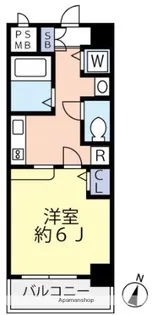 グランヴァン武蔵小山Ⅱ【4階】の間取り