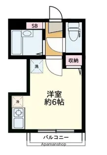 ウエストヒル【203号室】の間取り