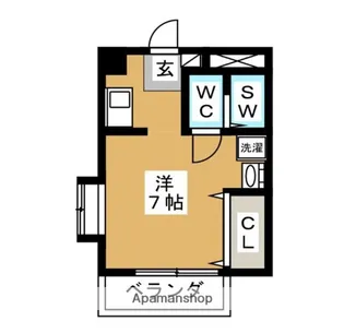 ウエストヒル【2階】の間取り