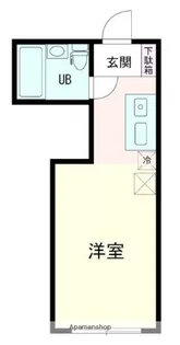 ウエストヒル【103号室】の間取り