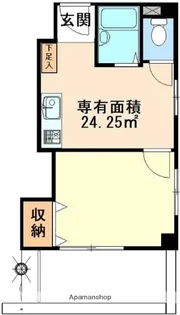 フローラルパレス【3階】の間取り