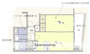 BRIO武蔵小山【5階】の間取り