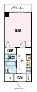 サンライズ大雄【2階】の間取り