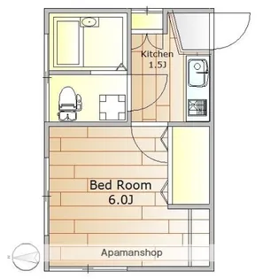 パルドエル大岡山【2階】の間取り